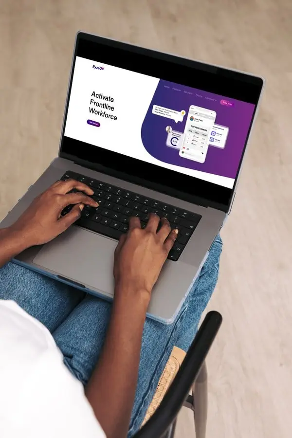 RyzeUP: A product story told across web, social and sales decks.