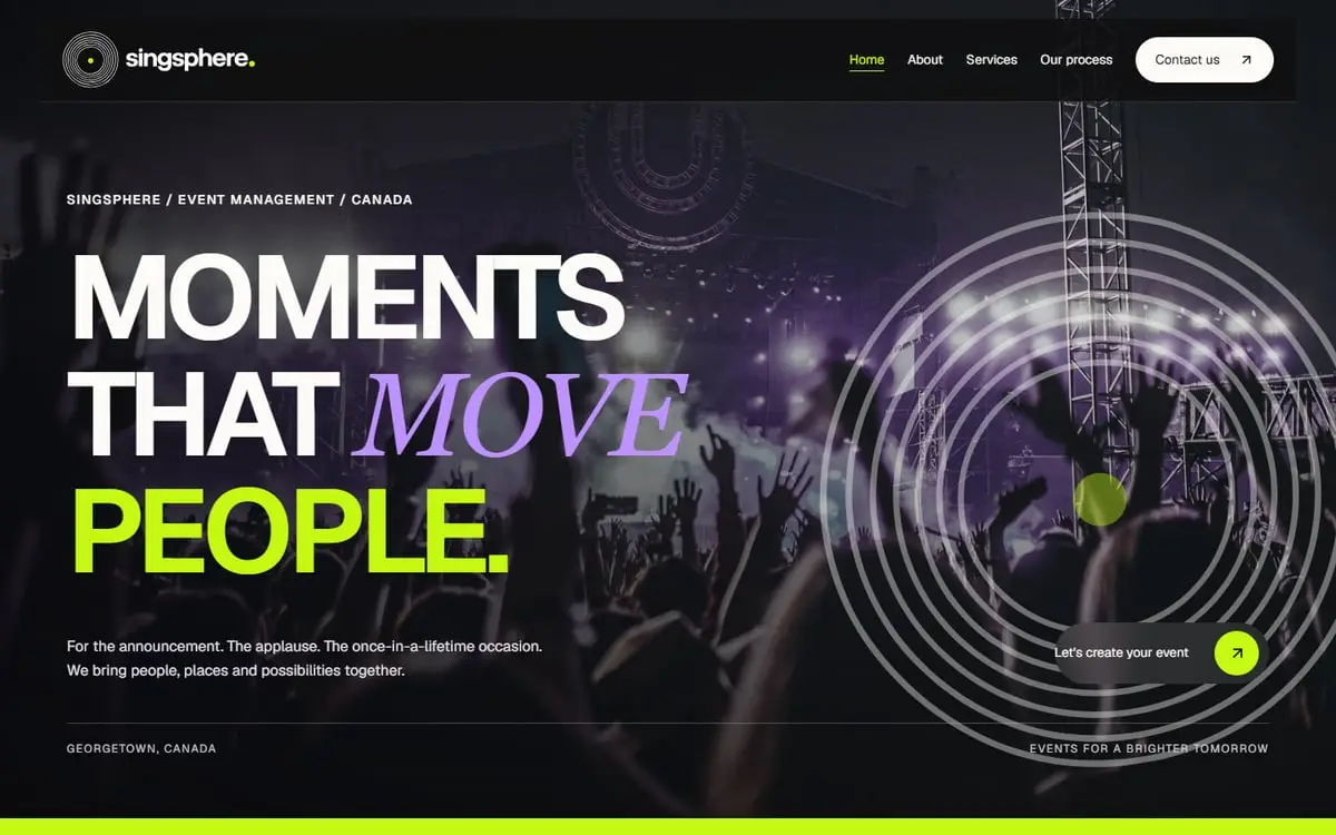 Websites: Singsphere