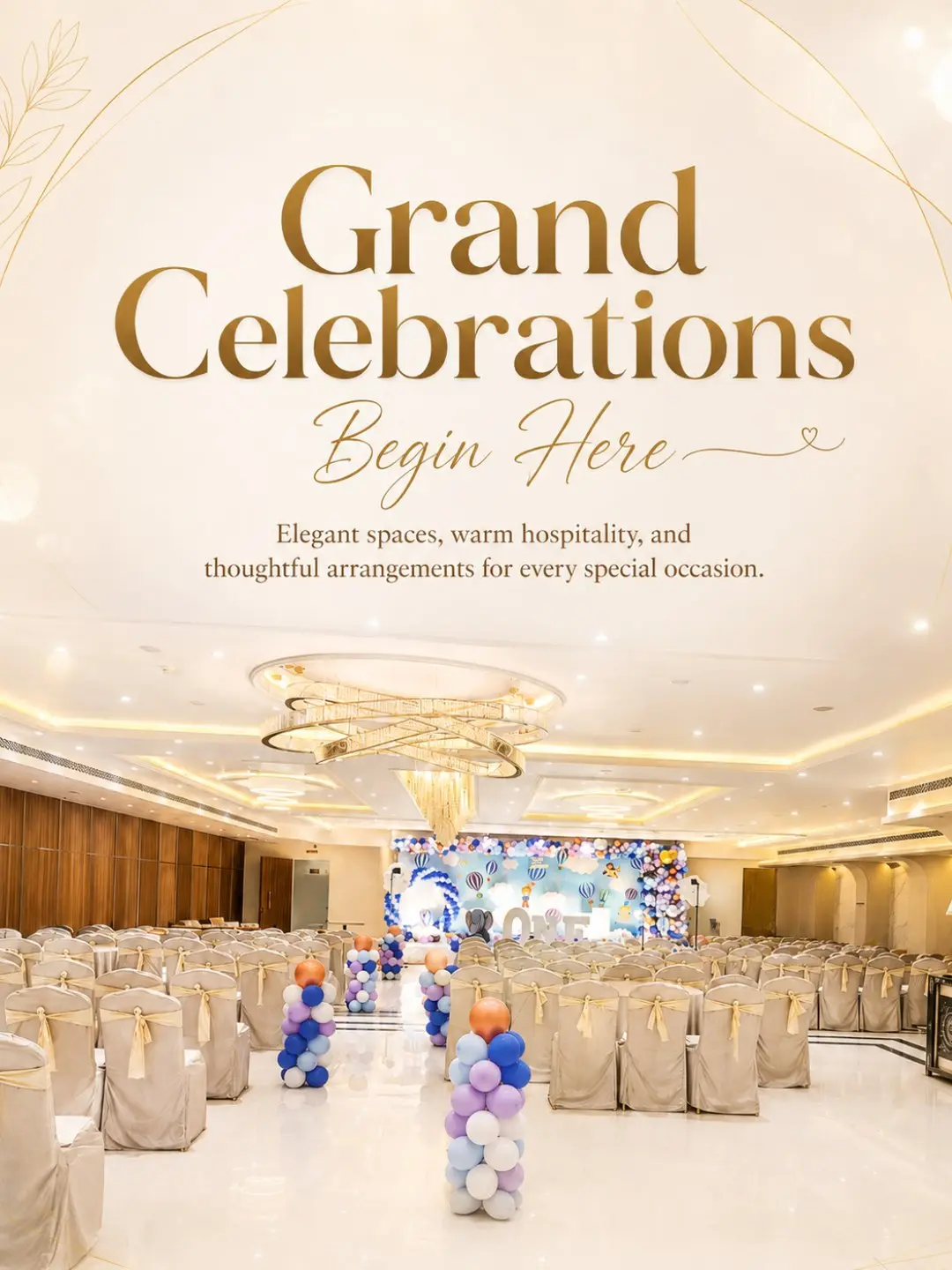 Grand spaces work by Hyphen Marketers